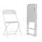 Flash Furniture 4PK Commercial Grade White Plastic Folding Chairs 4-LE-L-3-W-WH-GG - alternate 1